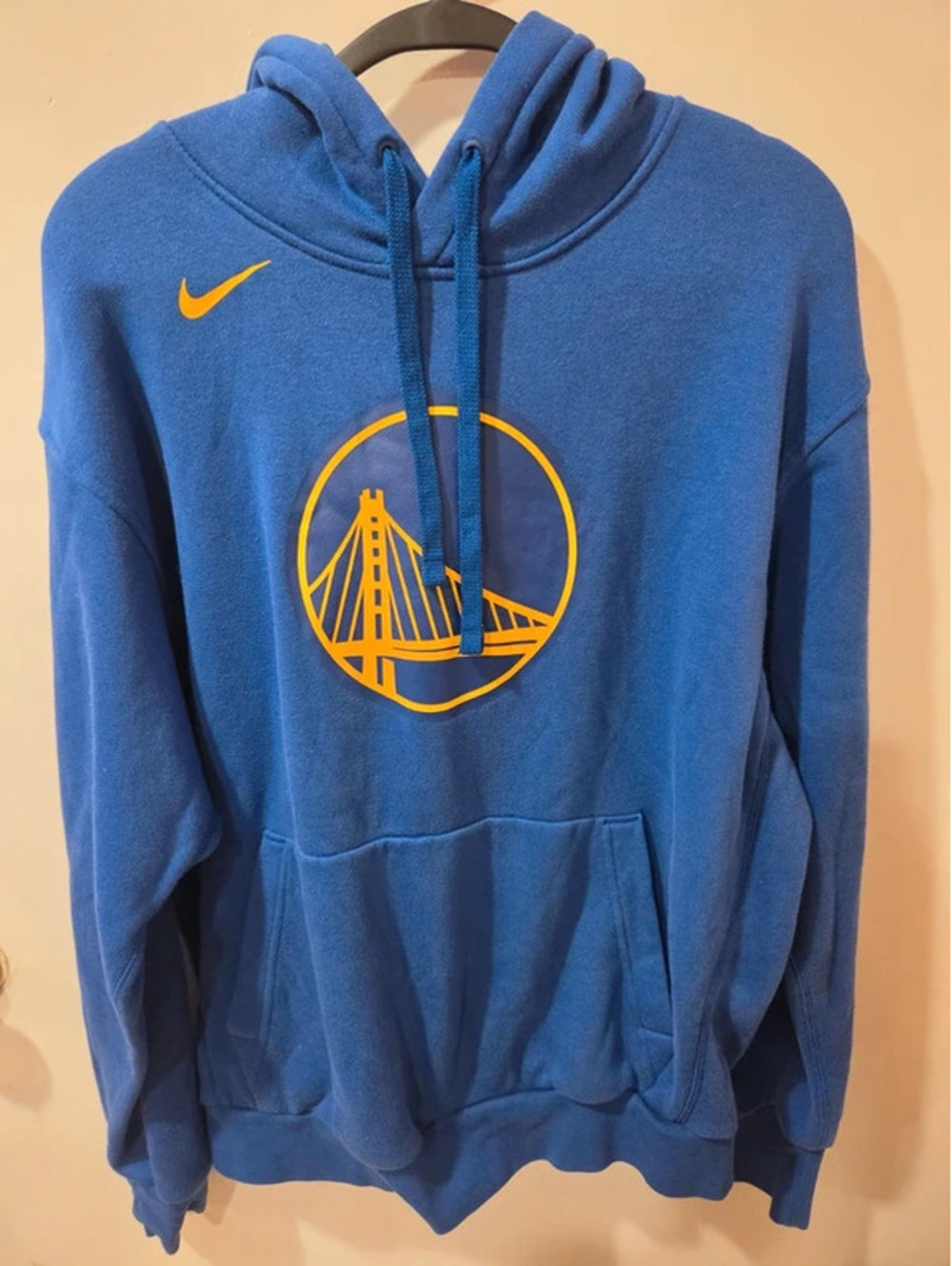 Warriors hooded sweater med